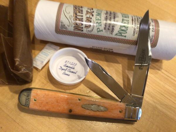 Great Eastern Cutlery 871223 Northfield English Jack Smooth Dyed Camel Bone 1 of  387