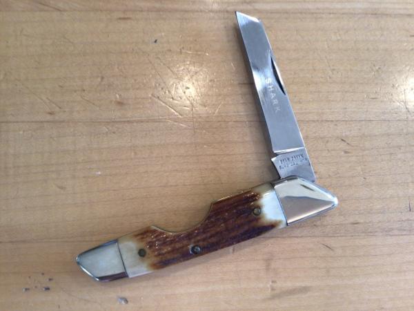 Bear Creek Taylor Cutlery Kingsport, TN 1979 SHARK Stag 