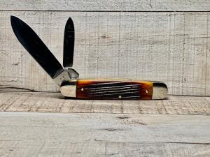 Camillus 23 (Short Line Model) with Amber Winterbottom Bone Scales