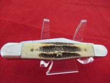 Case XX 2006 Bone Stag  Split Back Whittler Pattern # 6.5383