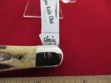 Case XX 2006 Bone Stag  Split Back Whittler Pattern # 6.5383