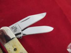 Case XX 2006 Bone Stag  Split Back Whittler Pattern # 6.5383