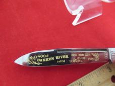 Frank Buster Cut Co.1981 Stag Handle Fight'N Rooster Whittler
