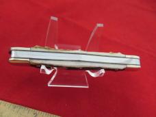 Frank Buster Cut Co.1981 Stag Handle Fight'N Rooster Whittler