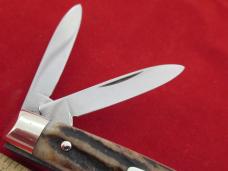 Kane Cutlery Stag Handle Congress Whittler Solingen Germany