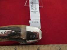 Kissing Crane 1980 NKCA Museum Humpback Stag Whittler