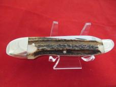 Kissing Crane 1980 NKCA Museum Humpback Stag Whittler