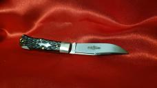 Great Eastern Cutlery 831121LB Tascosa Lockback Dark Brewed Jigged Bone Lockback. NEW, Mint in tube