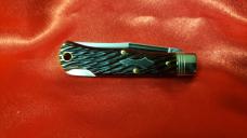 Great Eastern Cutlery 831121LB Tascosa Lockback Dark Brewed Jigged Bone Lockback. NEW, Mint in tube