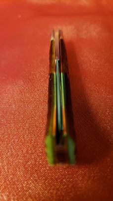 Great Eastern Cutlery 831121LB Tascosa Lockback Dark Brewed Jigged Bone Lockback. NEW, Mint in tube