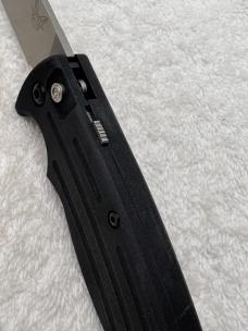 Benchmade 2551 Mini Reflex Push Button Automatic With Integrated Safety New In Box Made In USA