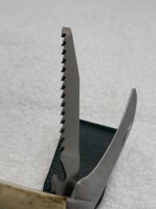 Vintage German GML Multi Use Hunting Fixed Blade / Folding Blade Sheath Knife