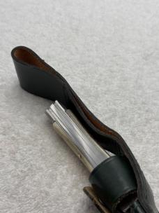 Vintage German GML Multi Use Hunting Fixed Blade / Folding Blade Sheath Knife