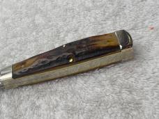 Winchester Trade Mark 1991 Gun Stock Pattern 2 Blade Pocket Knife Made In USA New In Box