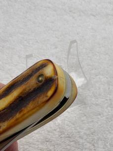 Case XX 1971 1 Dot Stag Handle 5143SSP 1 Blade Founders Knife  (#5)