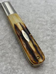 Case XX 1971 1 Dot Stag Handle 5143SSP 1 Blade Founders Knife  (#5)
