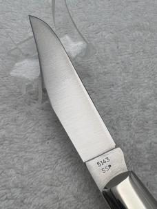 Case XX 1971 1 Dot Stag Handle 5143SSP 1 Blade Founders Knife  (#5)