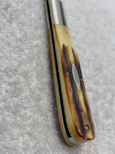 Case XX 1971 1 Dot Stag Handle 5143SSP 1 Blade Founders Knife  (#5)