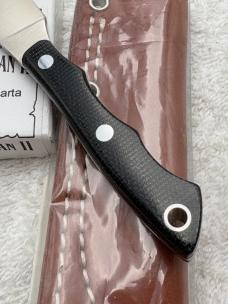 Bark River Micro Canadian II Sheath Knife Made In Escanaba MI USA New In Box