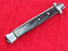  New 13"Renzo Beltrame Italian Stiletto Genuine Brazilian Horn Handles- SS Swedge Blade