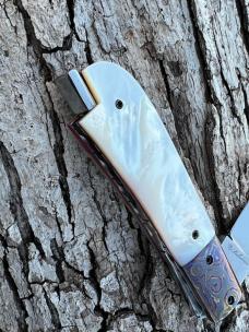VINCENZO BALISTRERI CUSTOM SWAY BACK MOTHER OF PEARL TAIL-LOCK