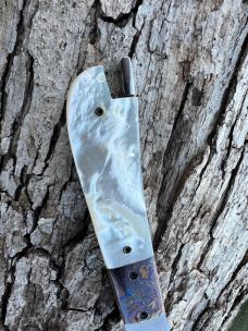 VINCENZO BALISTRERI CUSTOM SWAY BACK MOTHER OF PEARL TAIL-LOCK