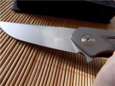 New Corba Tec "ACE-! M390 Stainless knife with original box, made in Texas, USA