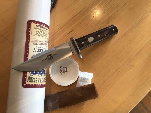 Great Eastern Cutlery H30119 Fixed Blade Hunting Knife Bocote Wood
