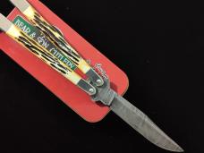 BEAR & SON DAMASCUS BUTTERFLY 