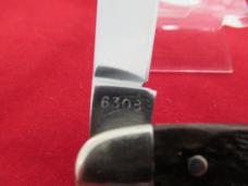 Case XX 1978 EDC Brown Bone Split Back Whittler Pattern # 6308