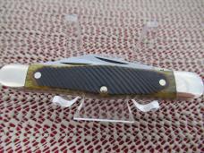 Russel Green River Work Rough Saw Cut Bone Handle Whittler