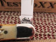 Case XX 2003 First Production Run Bone Stag Whittler Pattern # 6.5383 WH SS