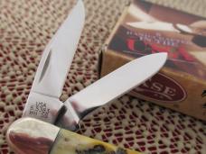 Case XX 2003 First Production Run Bone Stag Whittler Pattern # 6.5383 WH SS