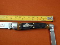 Great Eastern Cutlery GEC Jigged Brazilian Cherry Wood John Chapman Farmer Knife NIT USA 383225