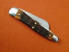 Great Eastern Cutlery GEC Jigged Brazilian Cherry Wood John Chapman Farmer Knife NIT USA 383225