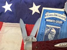 Case xx Case Classic 1992 Whittler Knife w/ Sweet Red Bone Handles -one of 73 -NOS w/ COA +Orig Box