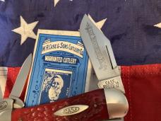 Case xx Case Classic 1992 Whittler Knife w/ Sweet Red Bone Handles -one of 73 -NOS w/ COA +Orig Box