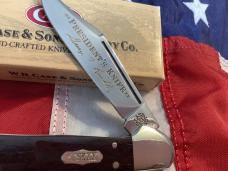 Case Select 1998 Copperlock “Presidents Knife” w/ Dark Wood Handles -NOS