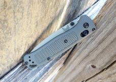 Benchmade 535TN-11 Bugout AXIS Lock Folding Knife Dark Olive Grivory Handle Tan S30V Blade - New