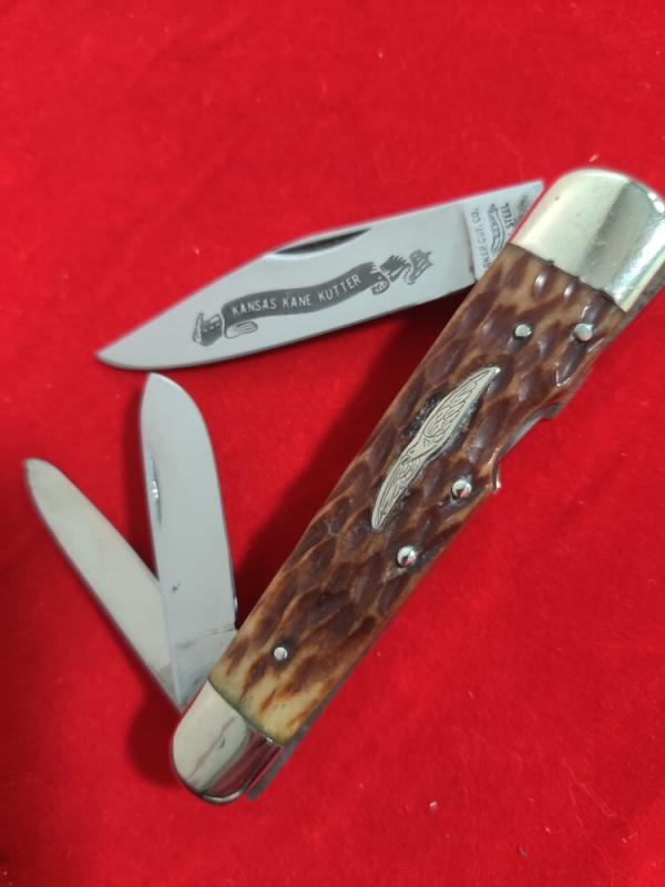 PARKER Lockback Whittler 'KANSAS KANE KUTTER' PARKER Lockback Whittler 'KANSAS KANE KUTTER'