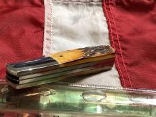 Case XX 1982 8 Dot Barlow w/ Great Stag Handles -Mdl# 52009 SSP -Serialized #206