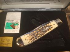 2001 CASE 6254SS KNIFE PA ELK HUNT KNIFE AND ZIPPO LIGHTER ONE OF 300 NIB #119