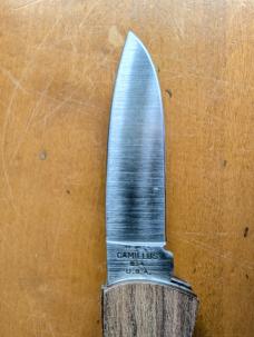 Camillus Silver Sword 814 "Deputy" single blade lockback