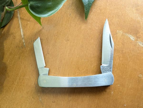 Camillus Silver Sword 802 "Canoe" 2-blade knife