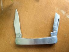 Camillus Silver Sword 802 "Canoe" 2-blade knife