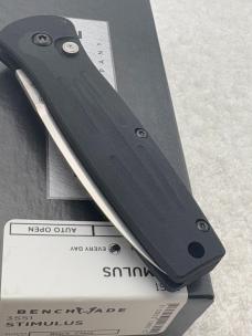Benchmade 3551 Stimulus Push Button Automatic Knife With Integrated Safety Discontinued