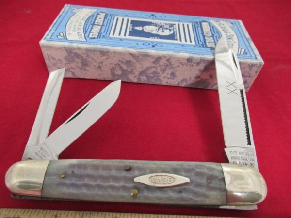 Case Classic Tested XX Blue Grey Corncob Bone Anglo Saxon Whittler Prototype Pattern # 6391