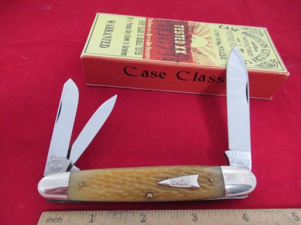 Case Classic Tested XX Honey Bone Anglo Saxon Whittler Prototype Pattern # 6391 Case Classic Tested XX Honey Bone Anglo Saxon Whittler Prototype Pattern # 6391