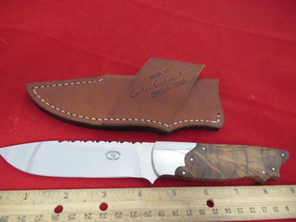L.A. McConnell  Custom Ironwood Fixed Blade Odessa, TX