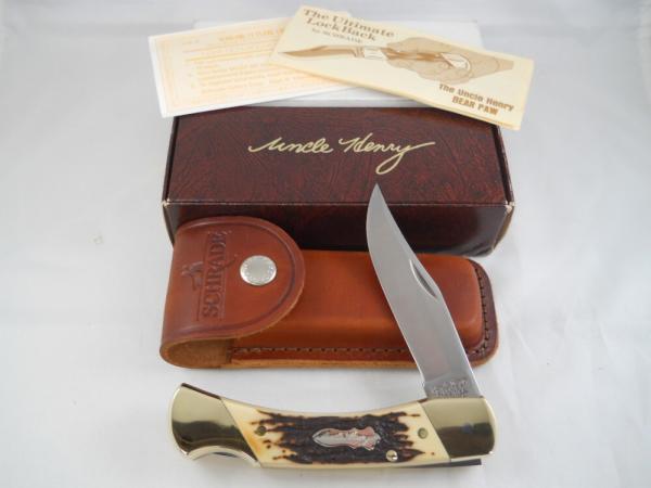 Schrade Uncle Henry LB8 USA Mint